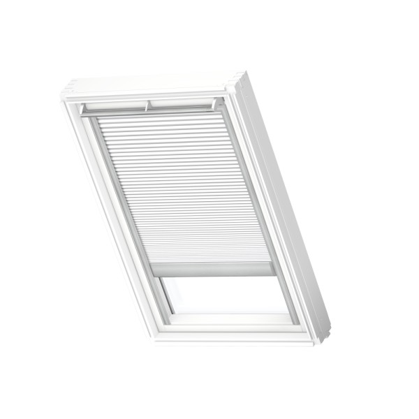 Verduisterend plissegordijn, solar, White
